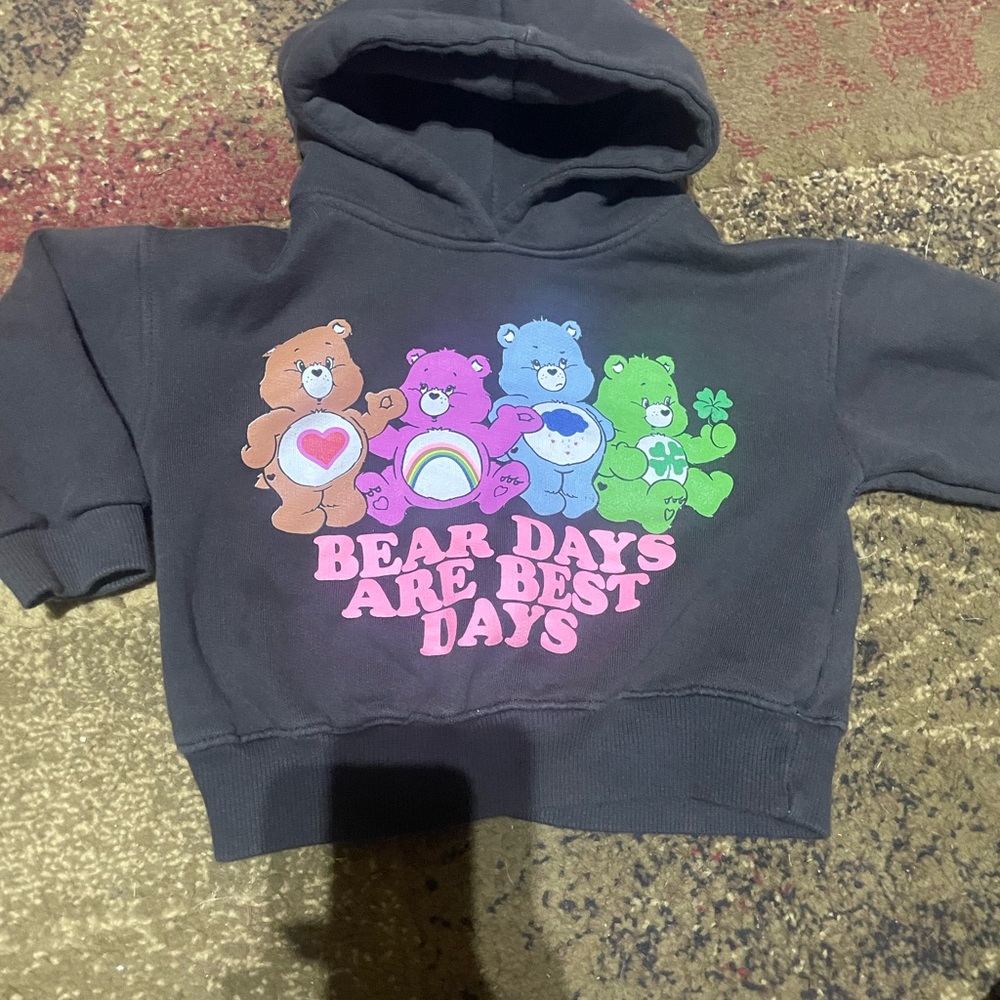 Zara carebears crop Sweatshirt‎ 2t